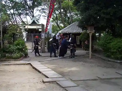 安居神社のお祭り