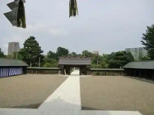 札幌護國神社の庭園