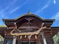 綿都美神社の本殿・本堂