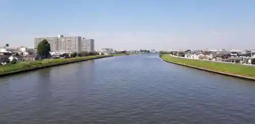 水元神社の周辺