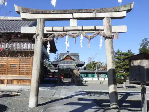大歳神社の鳥居