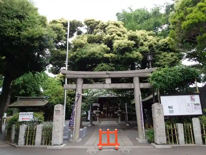 七社神社の鳥居