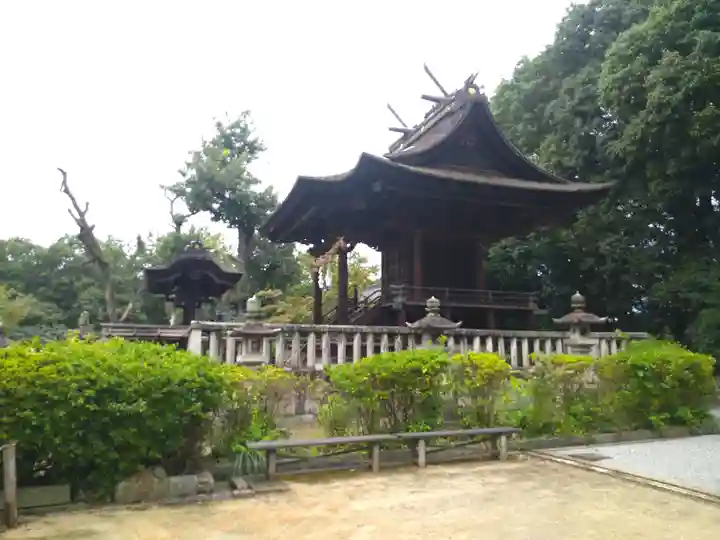 阿智神社の本殿・本堂