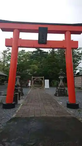 津島神社の鳥居