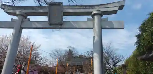 上里菅原神社の鳥居