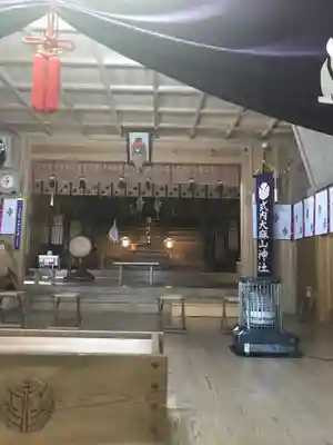 大麻山神社の本殿・本堂