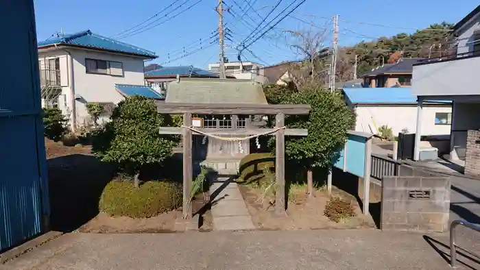 丸崎神明神社の鳥居