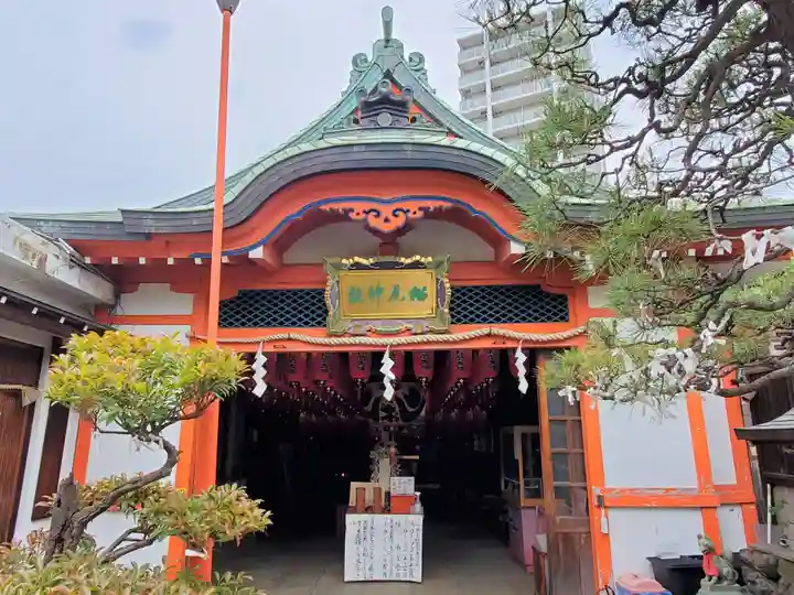 松尾稲荷神社の本殿・本堂