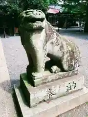 日高神社の狛犬