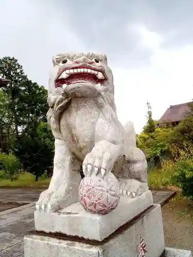 古尾谷八幡神社の狛犬