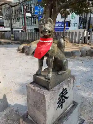 今益稲荷神社の狛犬