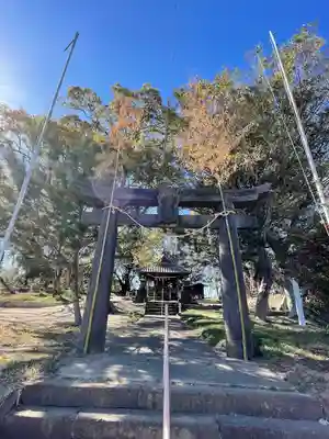 宮内豊玉姫神社の鳥居