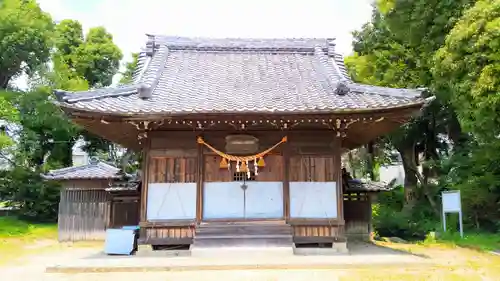 市杵島姫社の本殿・本堂