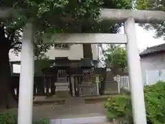 前野熊野神社の鳥居