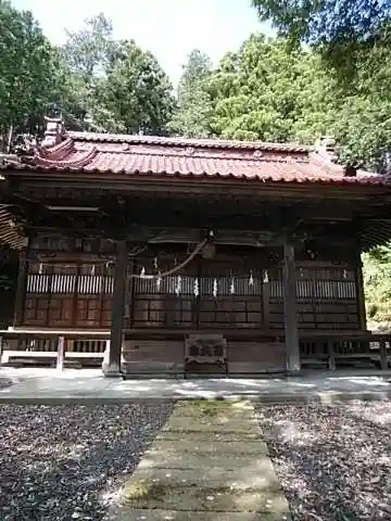 見渡神社の本殿