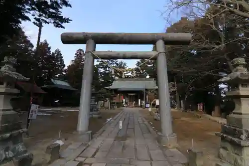 三春大神宮の鳥居