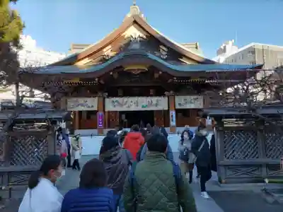 湯島天満宮の本殿・本堂