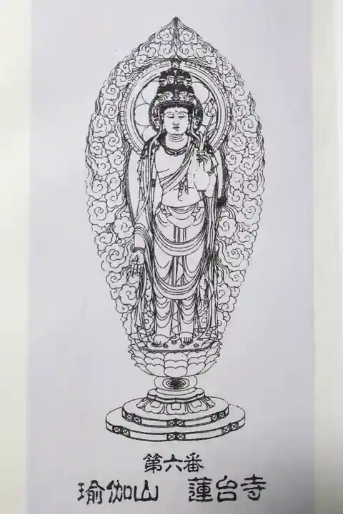 【令和四年三月二十一日参拝】第六番瑜伽山蓮台寺の御影