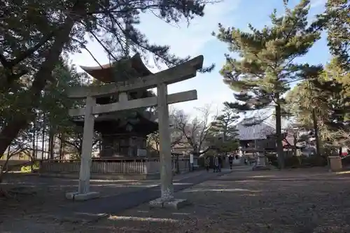 三明寺の鳥居