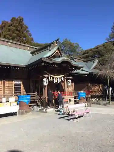 常陸第三宮　吉田神社の本殿・本堂