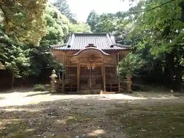 志加奴神社の本殿・本堂