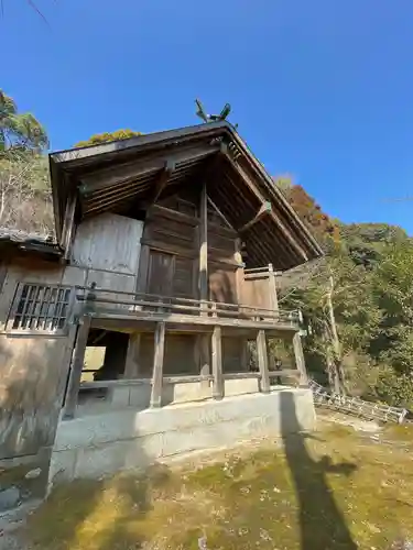 高祖神社の本殿