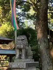 村檜神社の狛犬