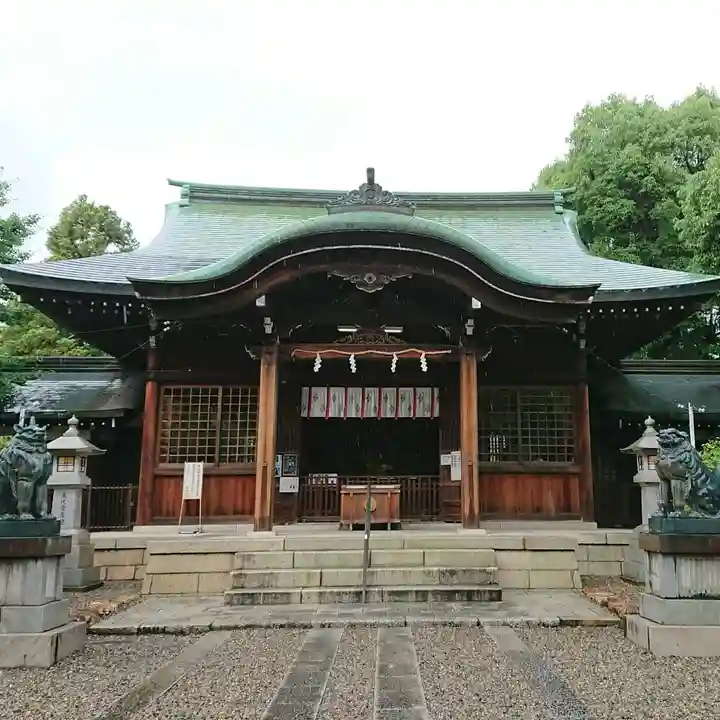 溝旗神社(肇國神社)の本殿・本堂