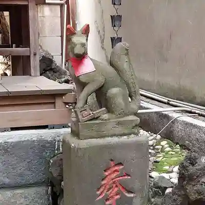 櫻稲荷神社の狛犬
