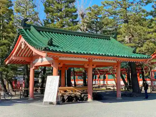 平安神宮の手水舎