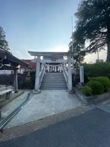 武蔵第六天神社の鳥居