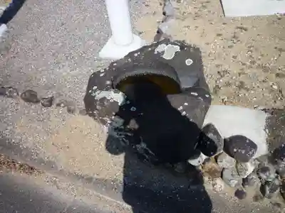 芭蕉天神社の手水舎