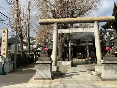 飛木稲荷神社の鳥居