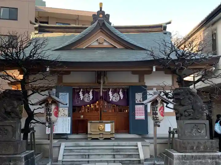 穏田神社の本殿・本堂