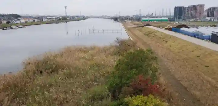 大曽根八幡神社の周辺