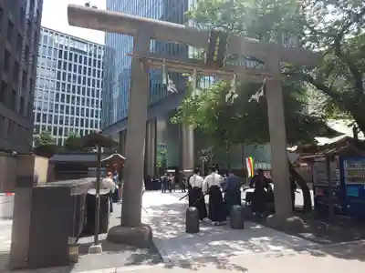 虎ノ門金刀比羅宮の鳥居