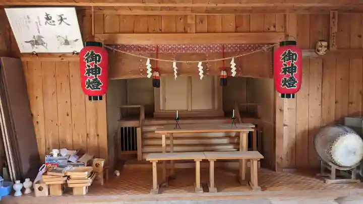 菊丘神社の本殿・本堂