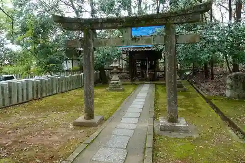 向日神社の鳥居