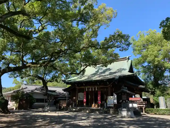 北岡神社の本殿・本堂