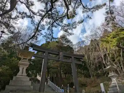 函館八幡宮の鳥居
