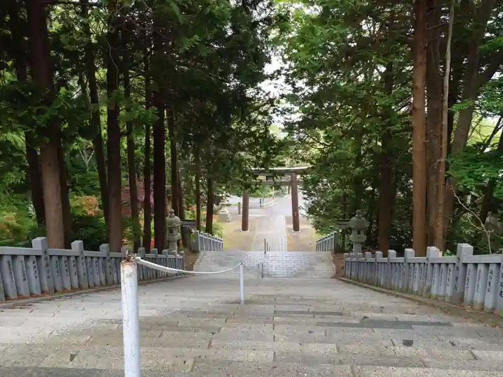 函館八幡宮の景色