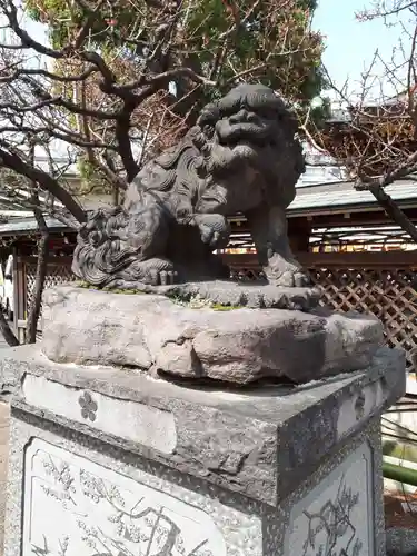 湯島天満宮の狛犬