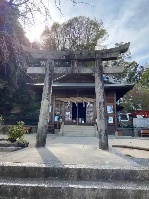 新宮神社の鳥居