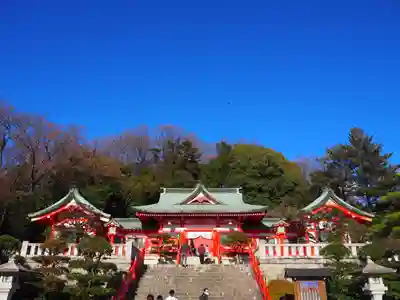 足利織姫神社の本殿・本堂