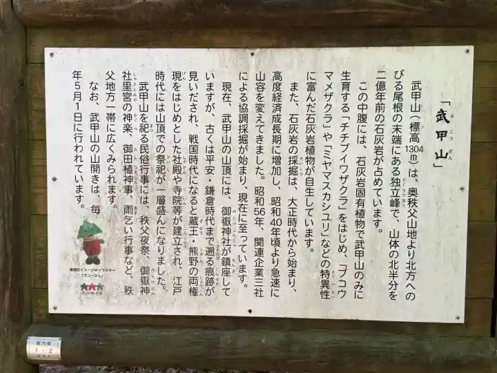 武甲山御嶽神社(埼玉県)