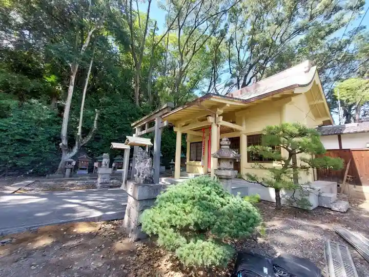 刺田比古神社の本殿・本堂