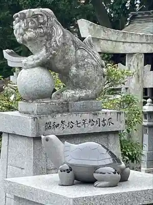 熊野神社の狛犬