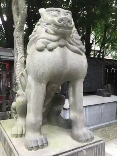 下谷神社の狛犬