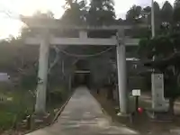 宮谷八幡神社の鳥居