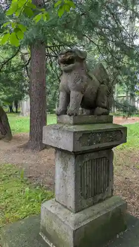 音更神社の狛犬